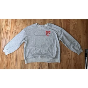 Taohong Christian Sweatshirt Women Faith Hope Love Long Sleeve Crewneck XL - Picture 1 of 2