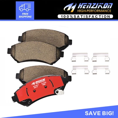 For Chevy Venture Cadillac DeVille Buick Century V6 Front Ceramic Brake Pad Kit. - Image 1 of 4