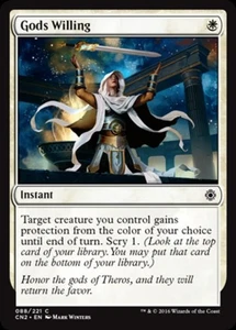 Gods Willing -Foil Light Play MTG Conspiracy: Take the Crown - Picture 1 of 1
