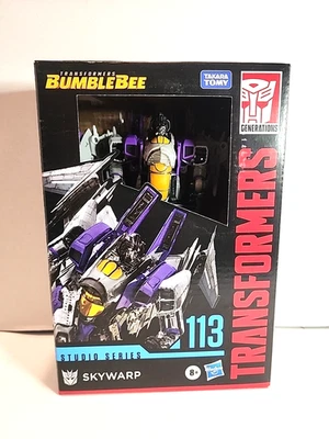 New Transformers Studio Series 113 Voyager Class (Bumblebee Movie) Skywarp - Image 1 of 3