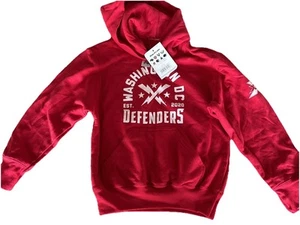 Washington Defenders Football Hoodie Youth Small Sweatshirt XFL Red - Picture 1 of 11