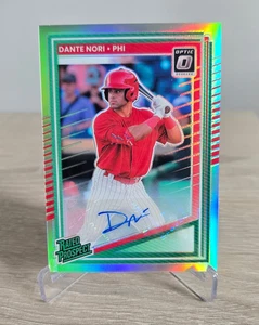 2025 Donruss Baseball - Dante Nori - Silver Holo Optic Prizm Auto Phillies - Picture 1 of 2