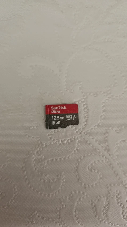 SanDisk Ultra 128GB Classe10 UHS-I Scheda di Memoria (MicroSDXC) + SD-Adattatore - Immagine 1 di 1