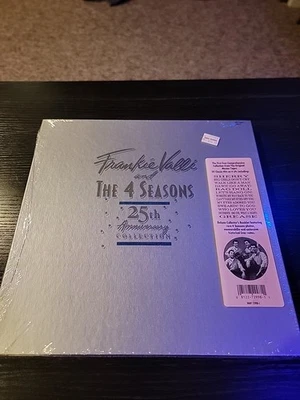Frankie Valli and 4 Seasons 25th Anniversary Album Vinyl Record Box Set SEALED - Image 1 of 3