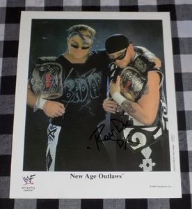 New Age Outlaws Billy Gunn Road dogg Signed 8x10 Promo Wrestling WWE AEW TNA WCW - Picture 1 of 1