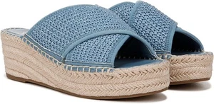 Franco Sarto Women's Pacifica Espadrille Wedge Slide Sandal - Imagen 1 de 15