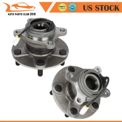 2 Rear Wheel Bearing Hub For 2007 2008 2009 2010 2011 2012 2013 Suzuki Sx4 AWD - Image 1 of 4