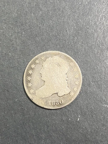 1830 Bust Dime G Cover