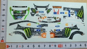 DECALS (IMCOMPLET) 1/43 FORD FIESTA WRC  #43  KEN BL.CK - MEXICO 2012 - DCC14386 - Imagen 1 de 1
