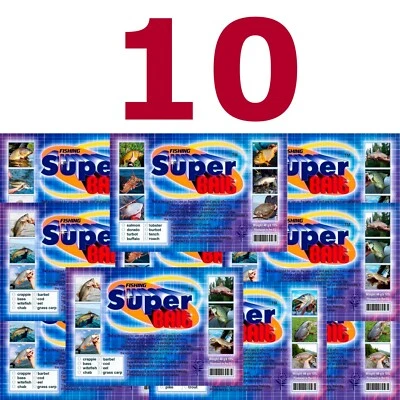 Angelköder-Aktivator, Fisch Pheromon Lockstoff - Sonderangebot Set 10-tlg - Bild 1 von 4