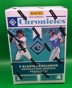 2022 Panini Chronicles Baseball Sealed Blaster Box - MLB - Revolution Groove - Picture 1 of 3