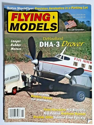 FLYING MODELS magazine  November 2004  pre-owned - Image 1 of 2