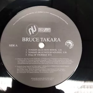 BRUCE TAKARA GEBRAUCHT 12" HEUTE ABEND / OBEN UND UNTEN BLAU NOTE REMIX NEO URBAN - Bild 1 von 2