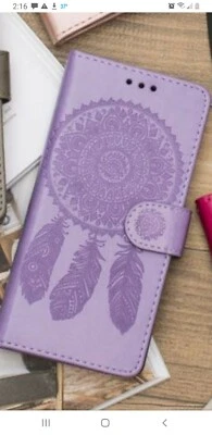 Samsung Galaxy S5 Embossed Dream Catcher Wallet Case w/Detachable Case & strap - Image 1 of 4