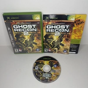 Tom Clancy's Ghost Recon 2 (Microsoft Original Xbox, 2004) Complete CIB Working - Picture 1 of 10