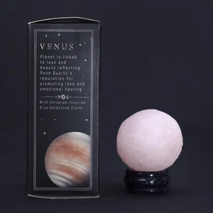 Gemstone Planets On A Solar Stand, Perfect Gift, Solar System Ornament, Present - Picture 1 of 30