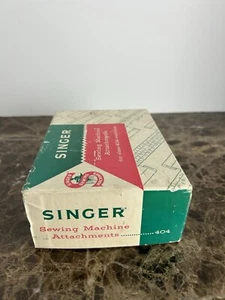 Vintage Singer Sewing Machine Attachments 404 Parts - Made in USA - Incomplete - Picture 1 of 5