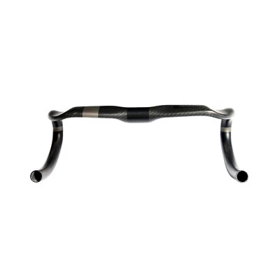 3K Carbon Fiber Road Bike Drop Bar Handlebars Cycling Aero Bar 440/420/400/380iP - Image 1 of 4