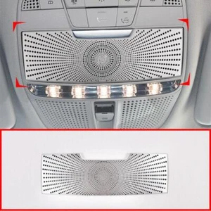 Telaio luce lettura tetto auto cromato per Mercedes Benz E C GLC w205 w213 x253 - Foto 1 di 10