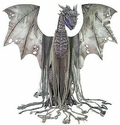 Seasonal Visions MR124527 Animated Winter Dragon Prop