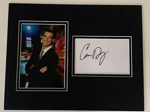 MTV LEGEND CARSON DALY Signed Autographed Matted Photo w/cut 11"x14" - Imagen 1 de 2