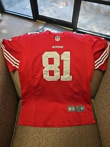 Nike On Field NFL San Francisco 49ers Anquan Boldin #81 Jersey Size Youth L. - Picture 1 of 3