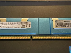 2 Micron MT72JSZS4G72LZ 32GB 4Rx4 PC3-14900L-13-12-C0 DDR3 Server Memory 64GB - Picture 1 of 3