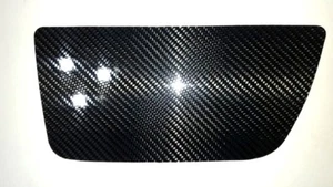 FIBRA DE CARBONO RADIO TABLERO MOLDURA PANEL BISEL ESTÉREO ENVOLVENTE BORRADO se adapta a Acura RSX - Imagen 1 de 8
