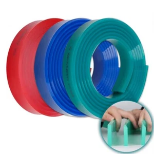 13ft Silk Screen Printing Squeegee Blade - 65-85 DURO - Polyurethane Rubber - Picture 1 of 35