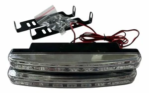 Luz diurna DRL ULTRA DELGADA LED blanca para coche para Vauxhall Ford - Imagen 1 de 2