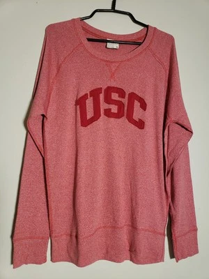 Sudadera Pullover Roja Oficial Mujer USC TROJANS de Camp David Talla XL Foto 1 de 4