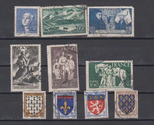 France année 1943 TTB ** Oblitérés - Trace de Charnière -Côte 5,50 € - Foto 1 di 1