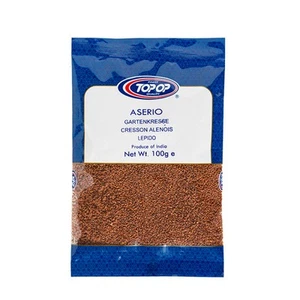 TopOp Garden Cress Seed 100g Halon, Asario, Asaliya, Healthy Superfood - Picture 1 of 10