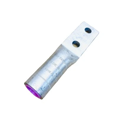 BURNDY COMPRESSION LUG ALUMINUM 2-HOLE YA34A3UG - Image 1 of 4