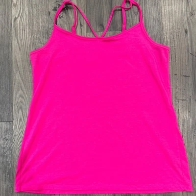 Camiseta sin mangas Torrid para mujer talla 2 rosa con correa de espagueti cami Foto 1 de 3