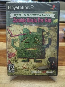 Aqua Teen Hunger Force Zombie Ninja Pro-Am PS2 PlayStation 2 ~ Sealed READ - Picture 1 of 8