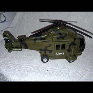 Vokodo Military Army Helicopter Toy with Lights & Sounds Green 3+ - Picture 1 of 5