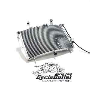 08-16 YAMAHA YZF R6 AFTERMARKET ENGINE RADIATOR MOTOR COOLER COOLING RADIATER - Picture 1 of 17
