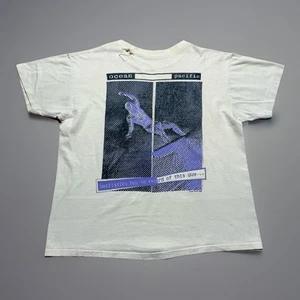 Camisa Balística Arte Surf Punto Digital Océano Pacífico Vintage Años 80 Thrashed - Grande - Imagen 1 de 11