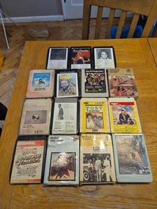 Job Lot 15 8 Track Cartridges Stevie Wonder Cat Stevens Neil Diamond Etc - Foto 1 di 10