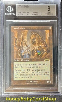 MTG Exodus 1998 Workhorse BGS 9.0 MINT Silver Age Iconic Staple - Image 1 of 4