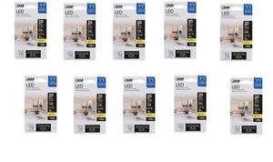 10 pack  FEIT Electric Wedge G8 LED Bulb Soft White 20 Watt Equivalence - Picture 1 of 1