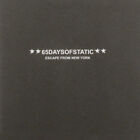 65Daysofstatic : Escape From New York Cd (2013) ***New*** Free Shipping, Save £S