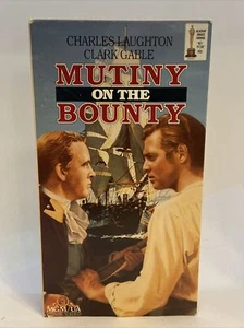 Mutiny on the Bounty - VHS Movie - Clark Gable And Charles Laughton - Picture 1 of 4