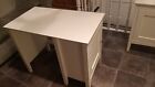 Marks & Spencer White Desk With Cupboard