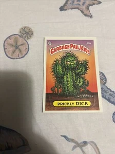 1985 Topps Garbage Pail Kids #60a PRICKLY RICK Original Series 2 GPK - Picture 1 of 2