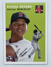 2018 Topps Throwback Thursday Rafael Devers RC Rookie Boston Red Sox #261