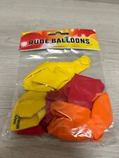 10x Rude Abusive Balloons Funny