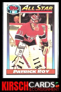 Patrick Roy 1991-92 Topps #270 Montreal Canadiens - Imagen 1 de 2