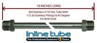5/16" Fuel Line 10 Inch Stainless Steel 1/2-20 Tube Nuts 45 Degree Double Flare